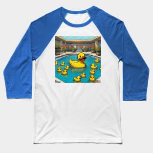 fun in the pool poster Baseball T-Shirt